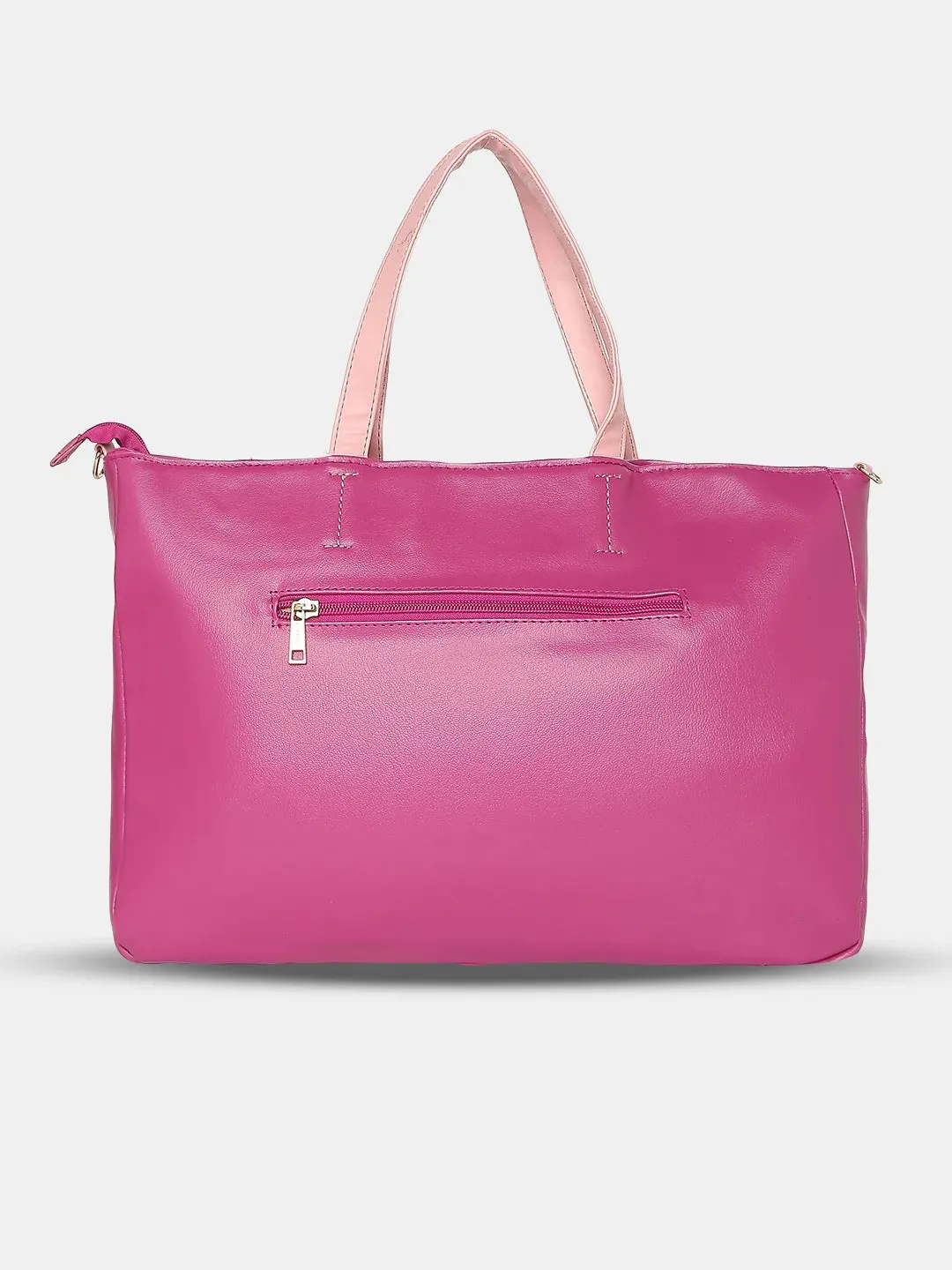 Caprese Ollie Large Fuchsia Laptop Satchel Bag