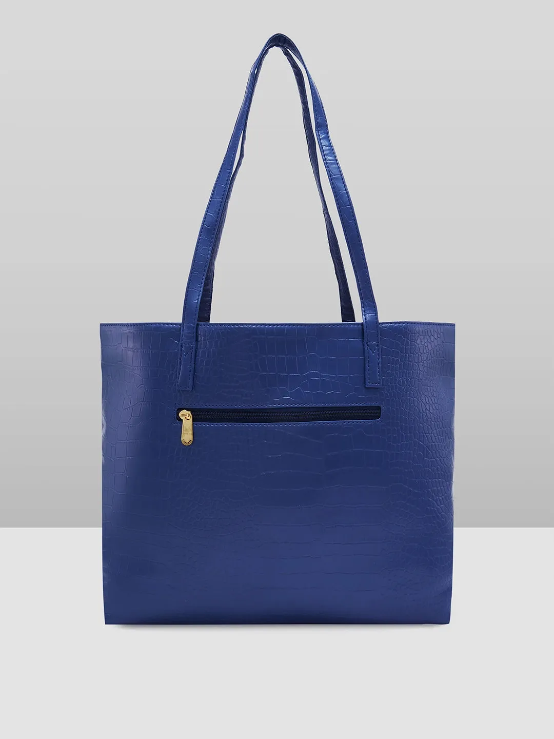 Caprese Oprah Large Navy Tote Bag
