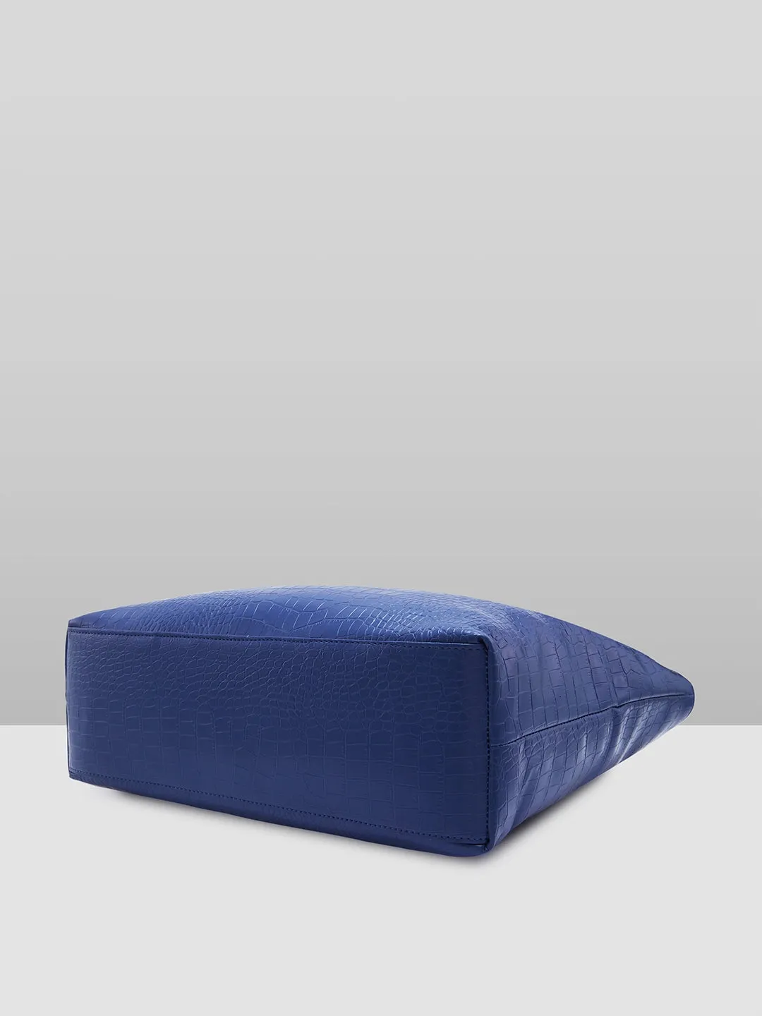 Caprese Oprah Large Navy Tote Bag