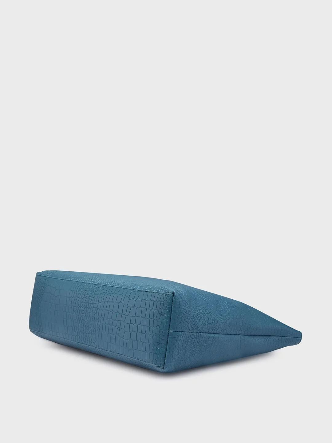 Caprese Oprah Large Teal Tote Bag