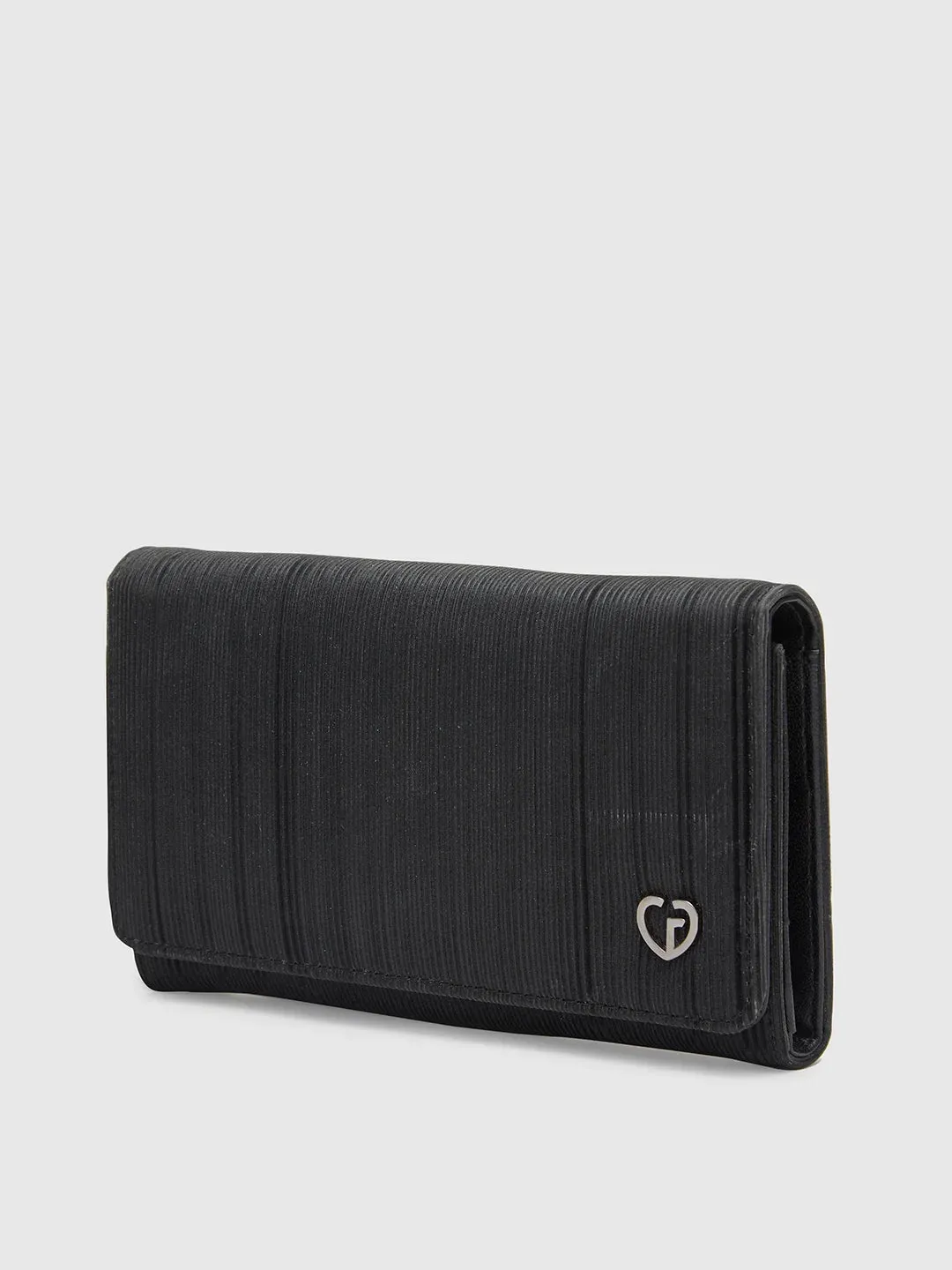 Caprese Party Bluma Medium Black Clutch
