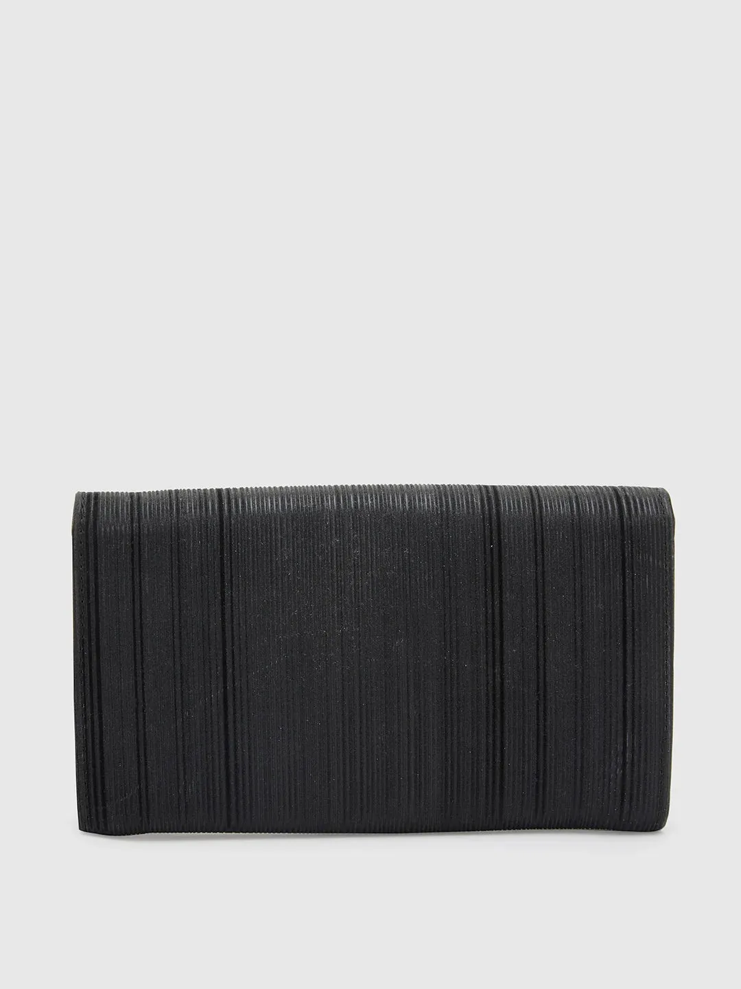 Caprese Party Bluma Medium Black Clutch