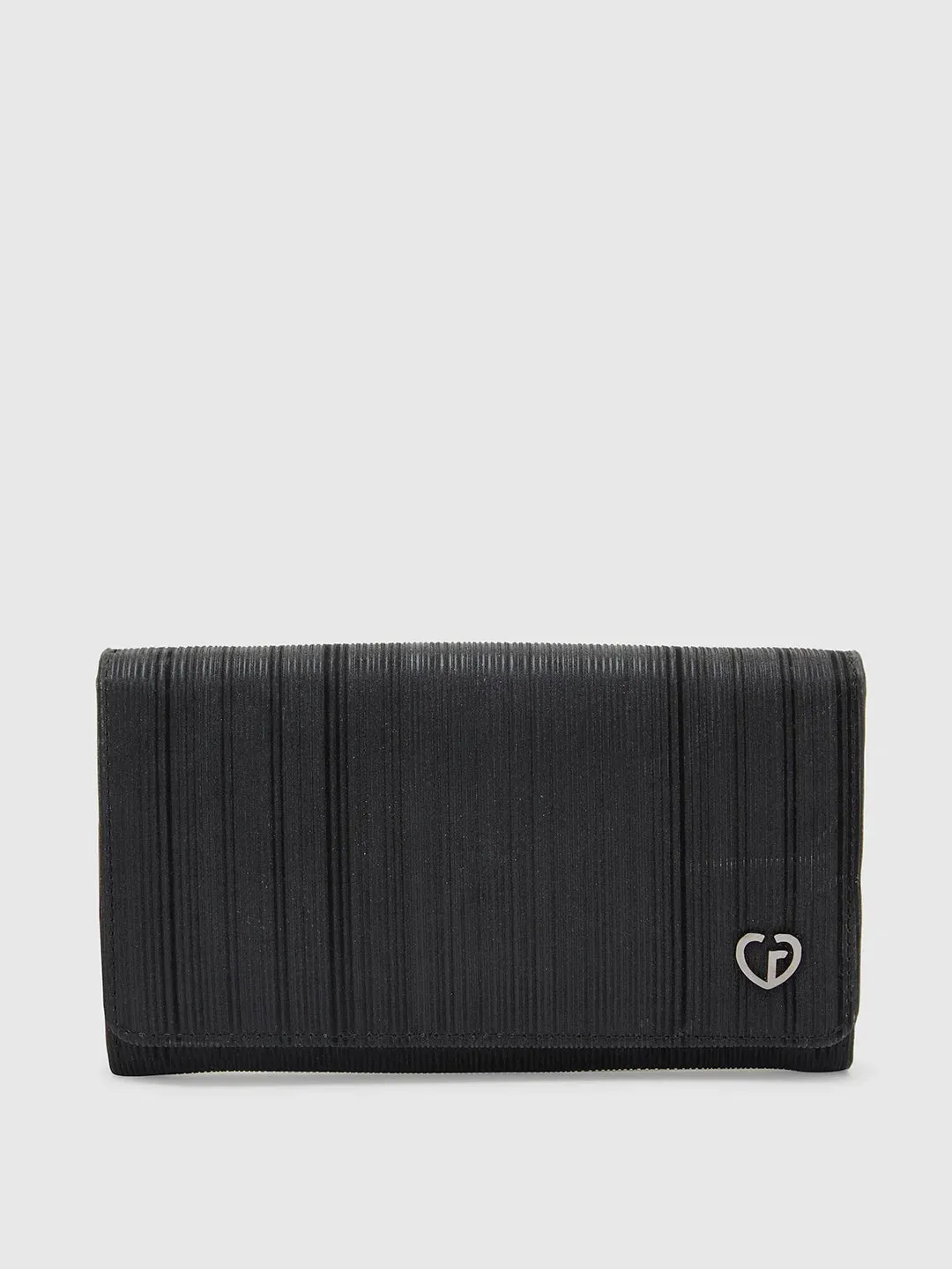 Caprese Party Bluma Medium Black Clutch