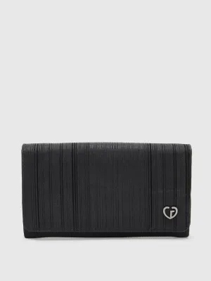 Caprese Party Bluma Medium Black Clutch