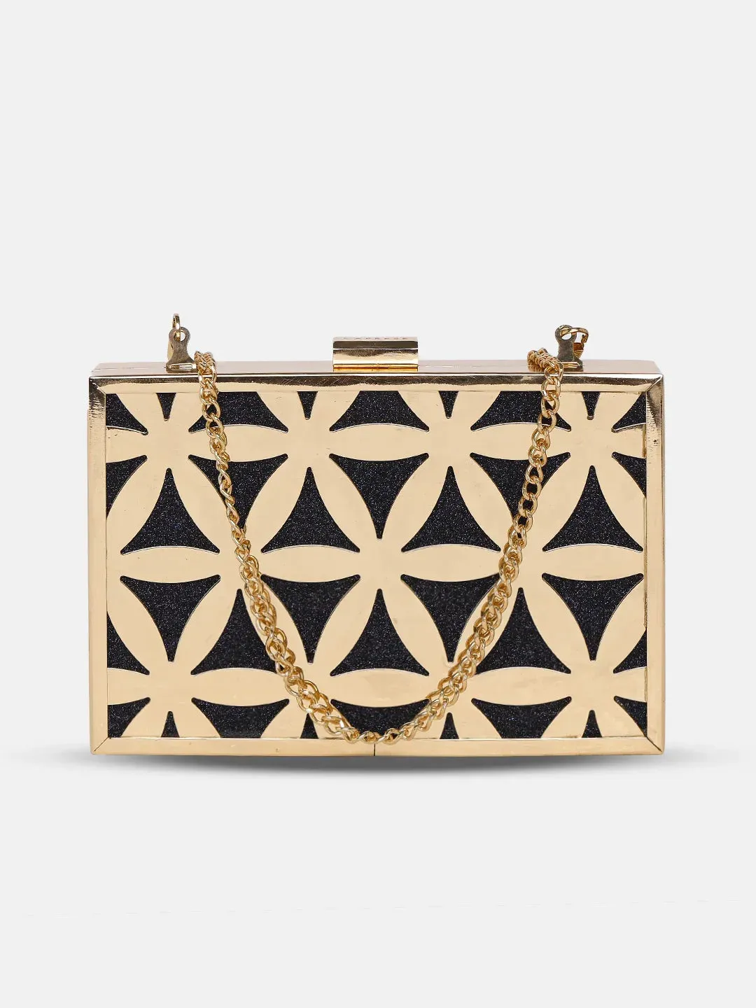 Caprese Party Junie Small Navy Clutch
