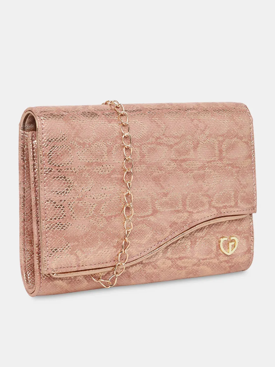 Caprese Party Merle Medium Blush Clutch