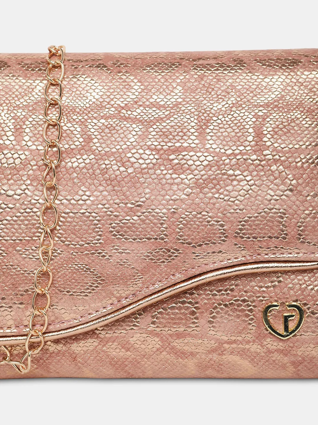 Caprese Party Merle Medium Blush Clutch