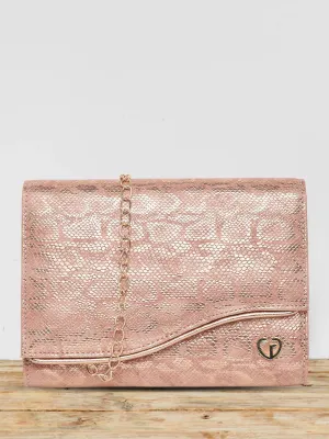 Caprese Party Merle Medium Blush Clutch