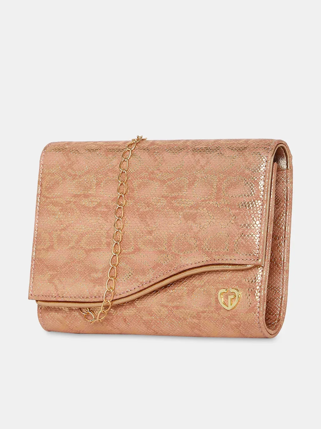 Caprese Party Merle Medium Blush Clutch