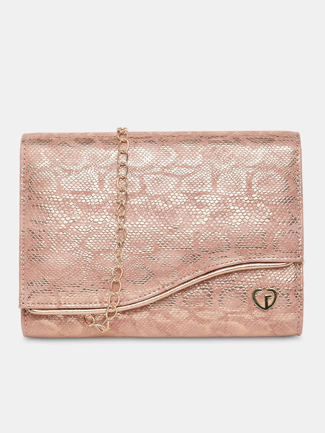 Caprese Party Merle Medium Blush Clutch