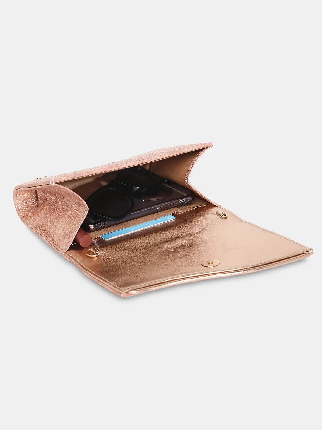 Caprese Party Merle Medium Blush Clutch