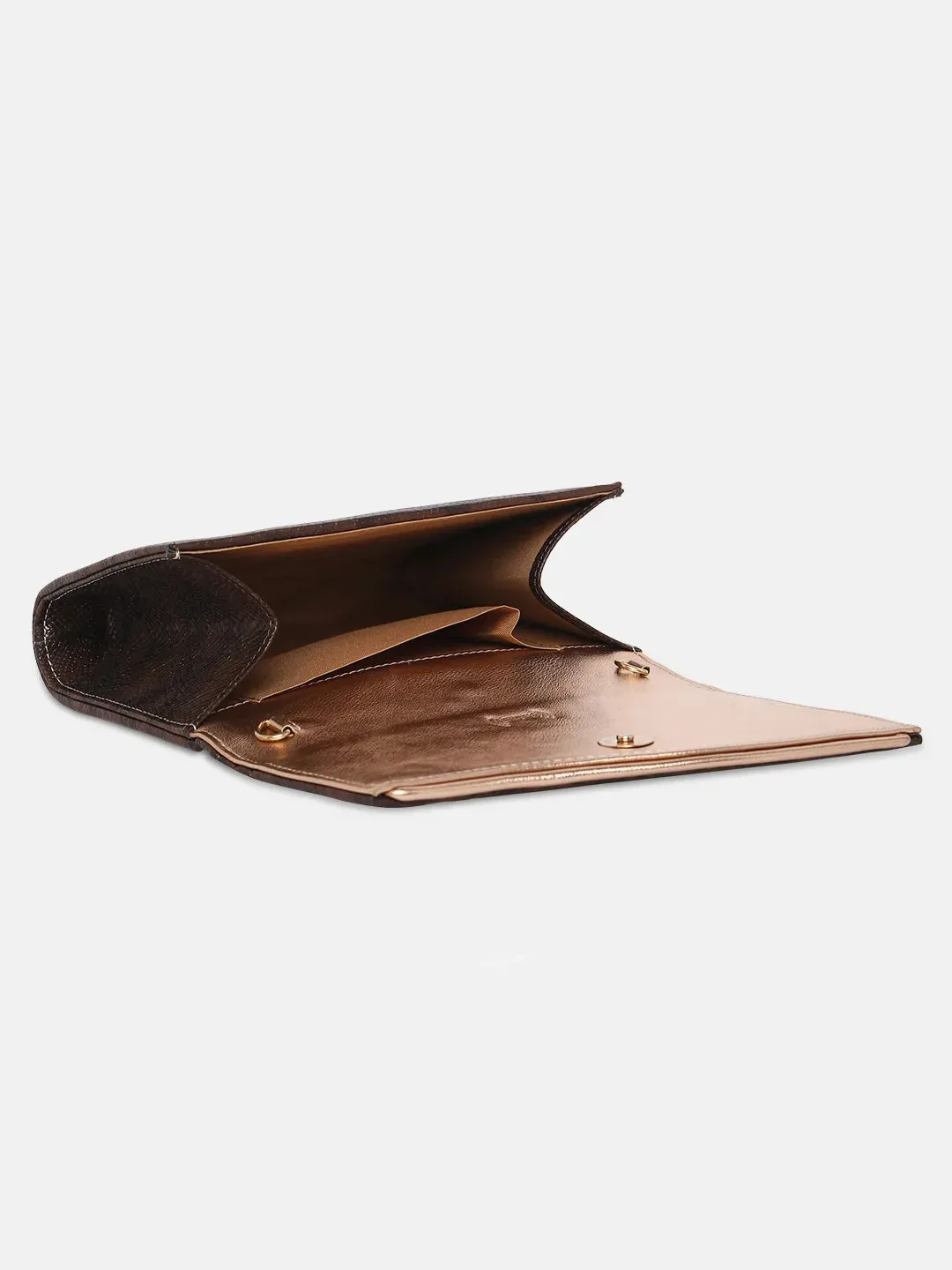 Caprese Party Merle Medium Brown Clutch