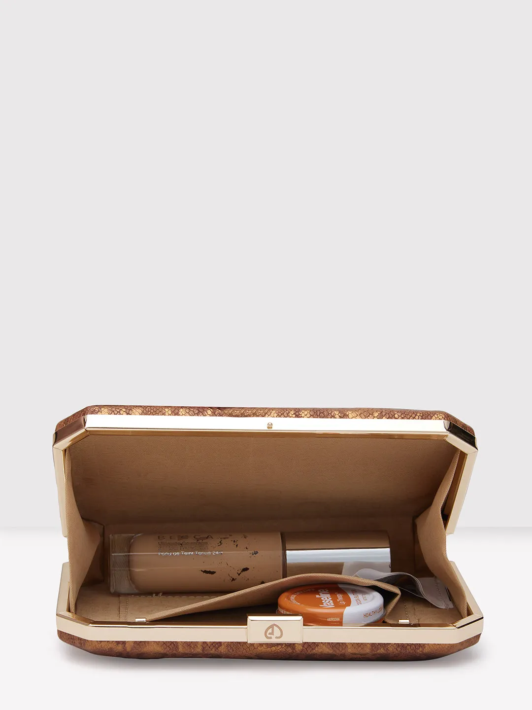 Caprese Party Merle Medium Copper Clutch