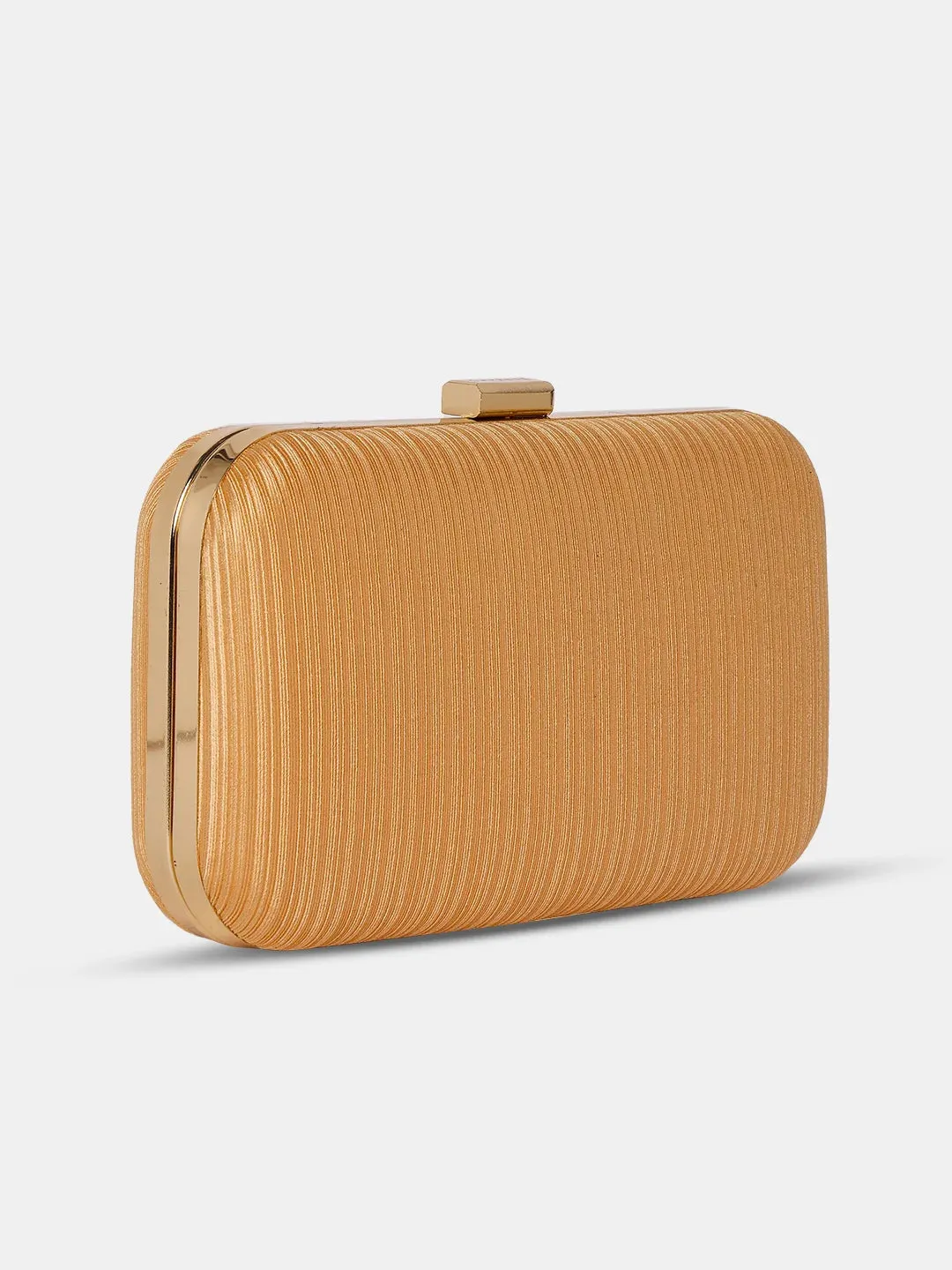 Caprese Party Trescha Medium Gold Clutch