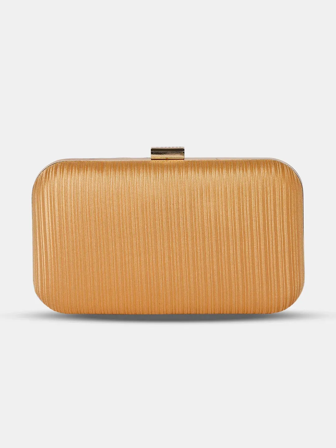 Caprese Party Trescha Medium Gold Clutch