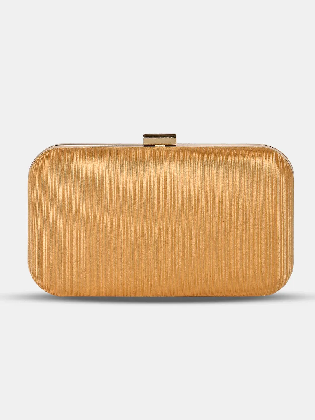 Caprese Party Trescha Medium Gold Clutch
