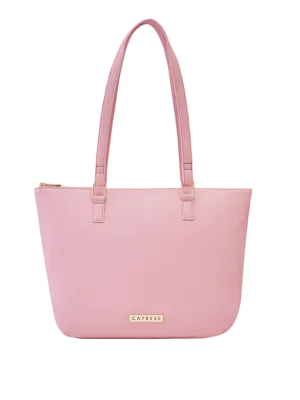 Caprese Pavel Medium Dull Pink Tote Bag