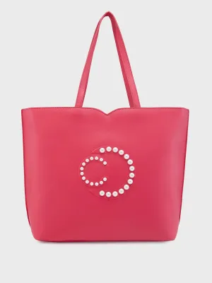 Caprese Pink Cloud Medium Pink Tote Bag