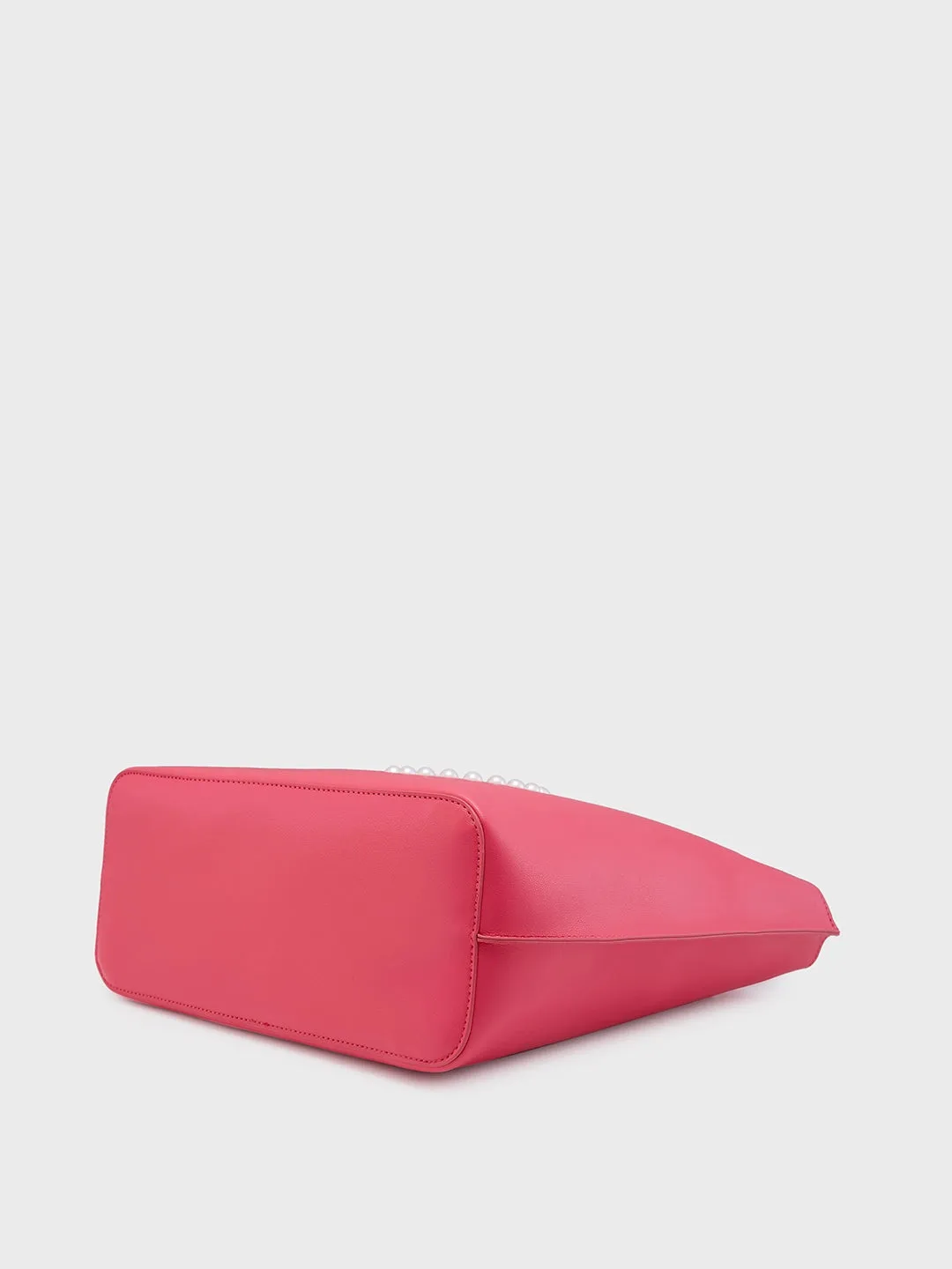 Caprese Pink Cloud Medium Pink Tote Bag