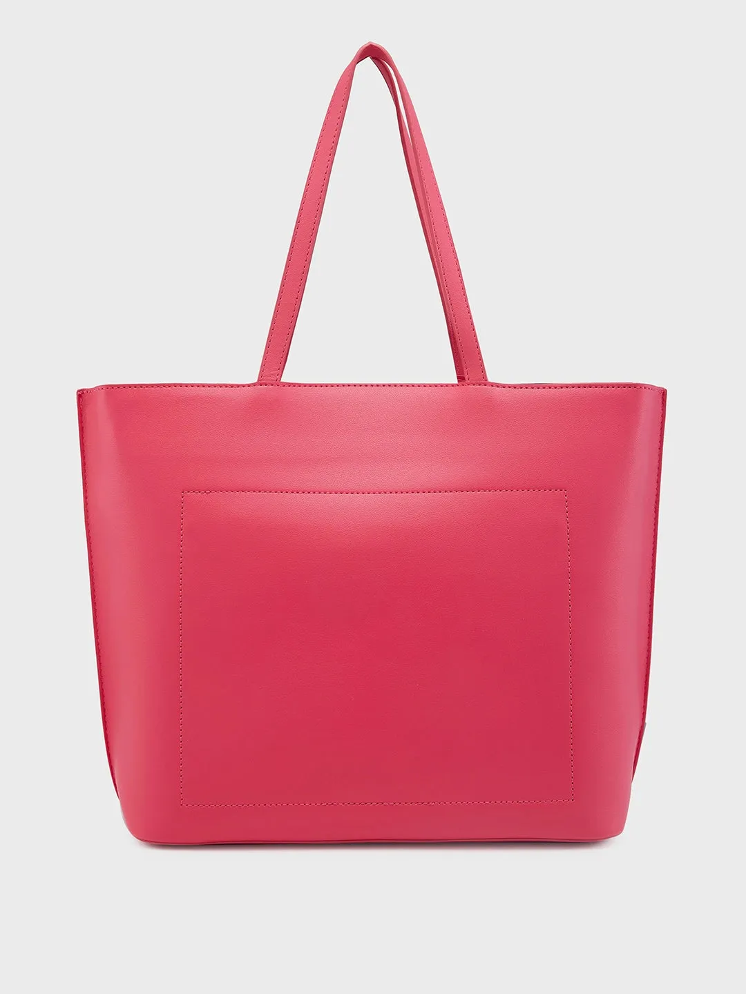 Caprese Pink Cloud Medium Pink Tote Bag