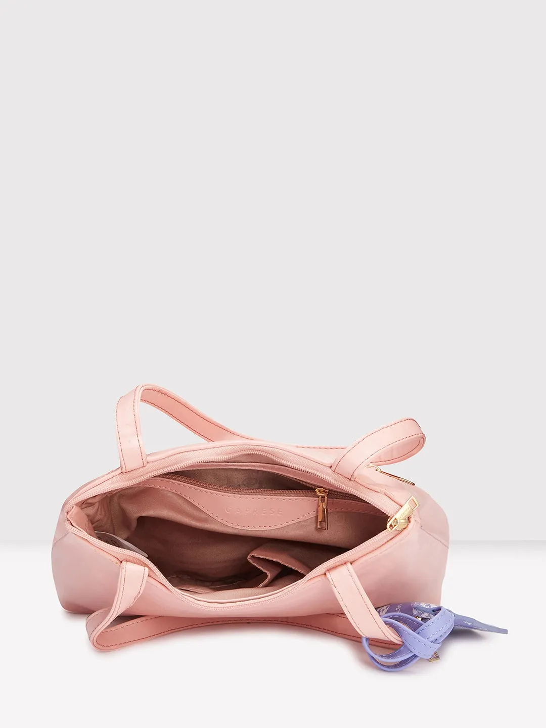 Caprese Pyxis Small Mellow Rose Satchel Bag