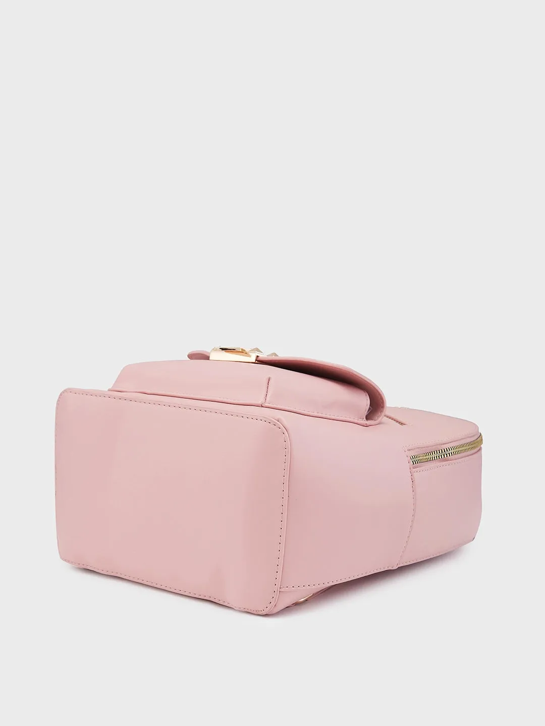 Caprese Rabina Medium Pink Backpack