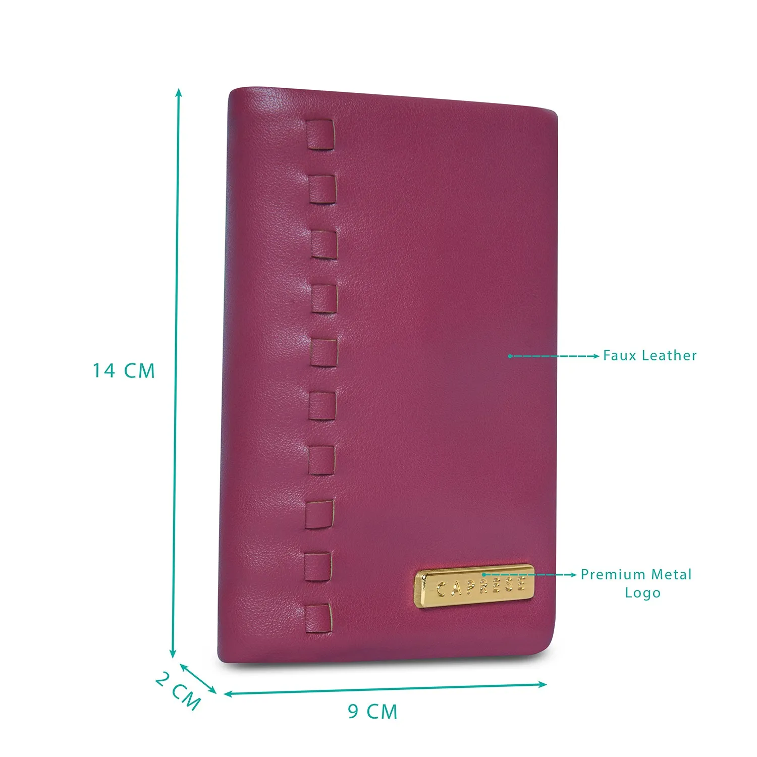 Caprese Remy Small Fuchsia Wallet