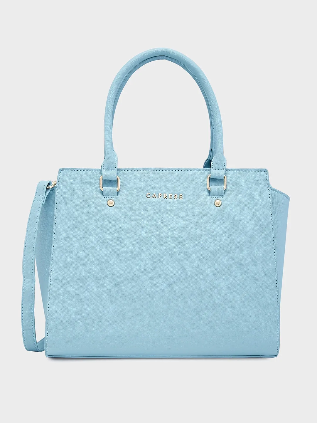 Caprese Rima Medium Blue Tote Bag