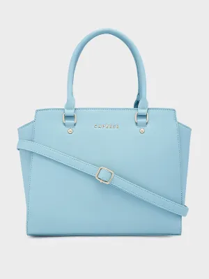 Caprese Rima Medium Blue Tote Bag