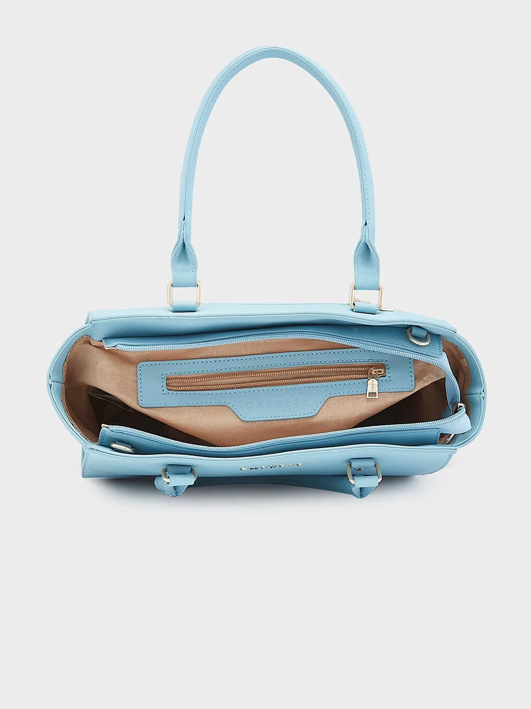 Caprese Rima Medium Blue Tote Bag