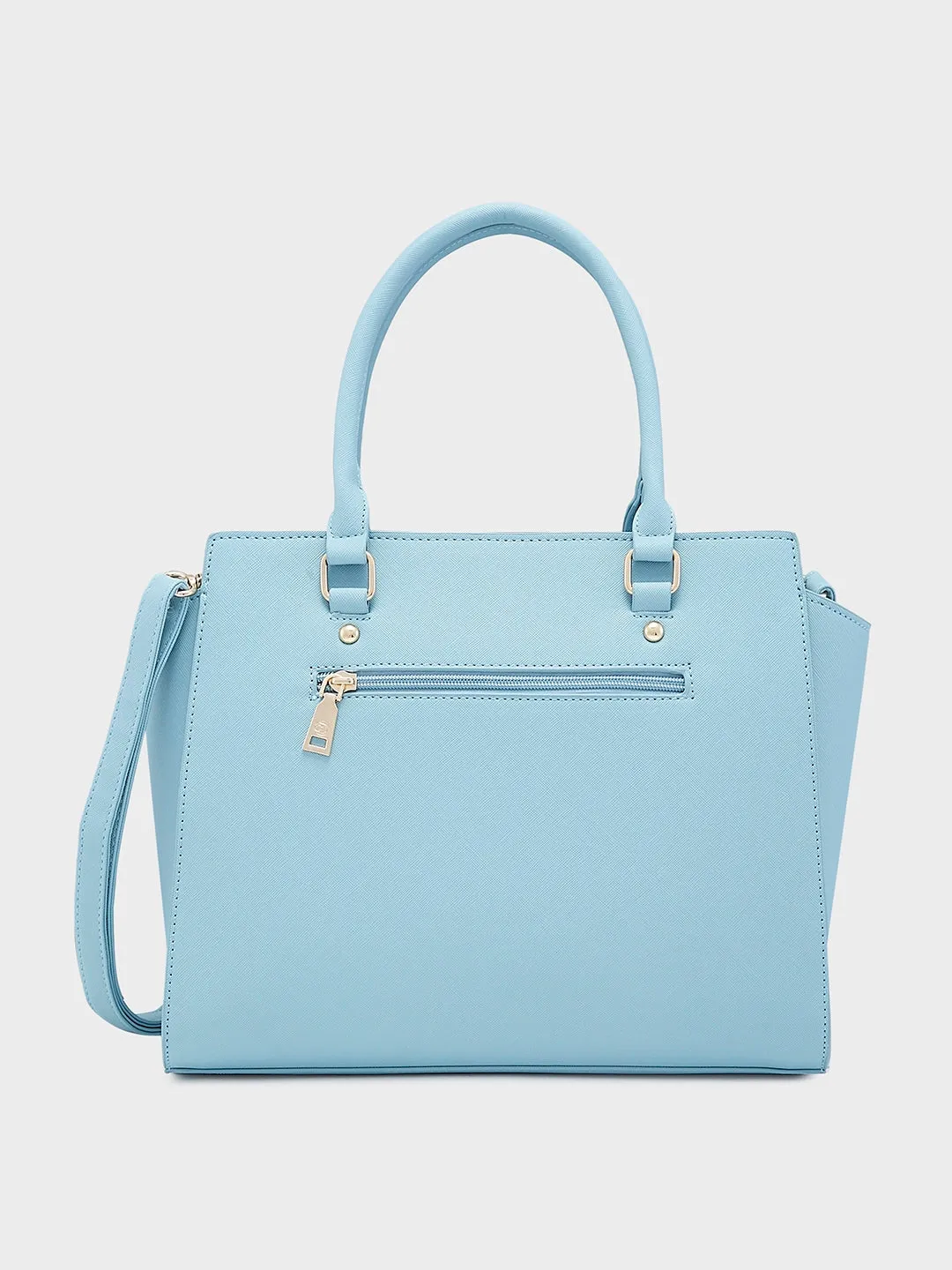 Caprese Rima Medium Blue Tote Bag