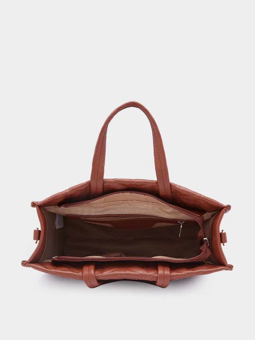 Caprese Ritva Medium Brown Tote Bag