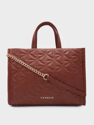 Caprese Ritva Medium Brown Tote Bag