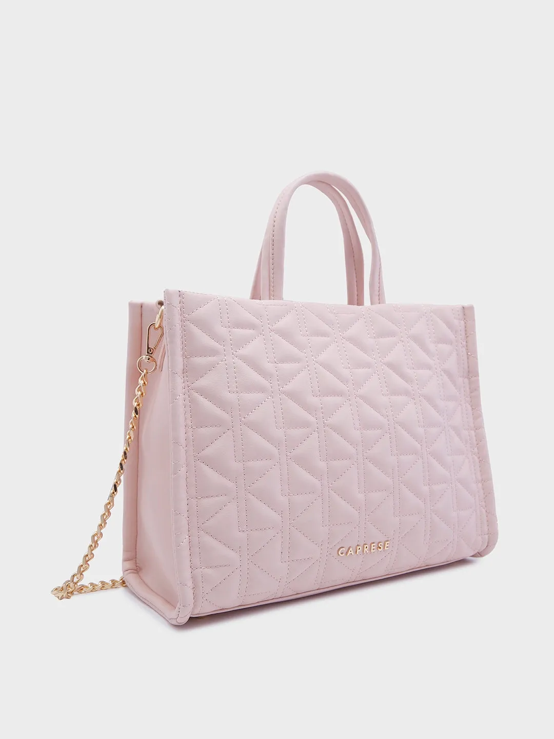 Caprese Ritva Medium Pink Tote Bag