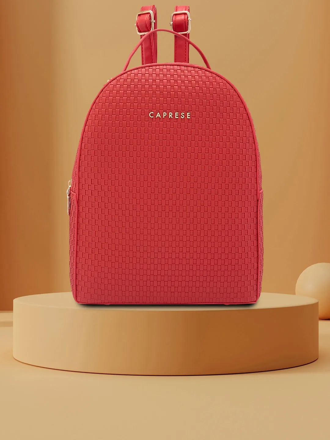 Caprese Riva Medium Red Backpack