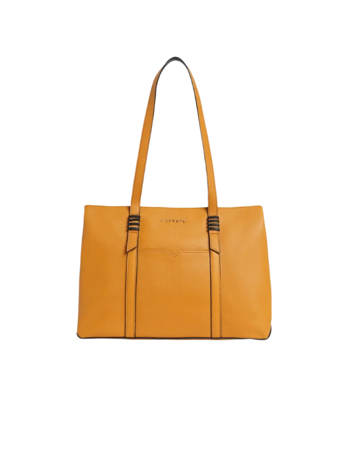 Caprese Roma Large Yellow Tote Bag