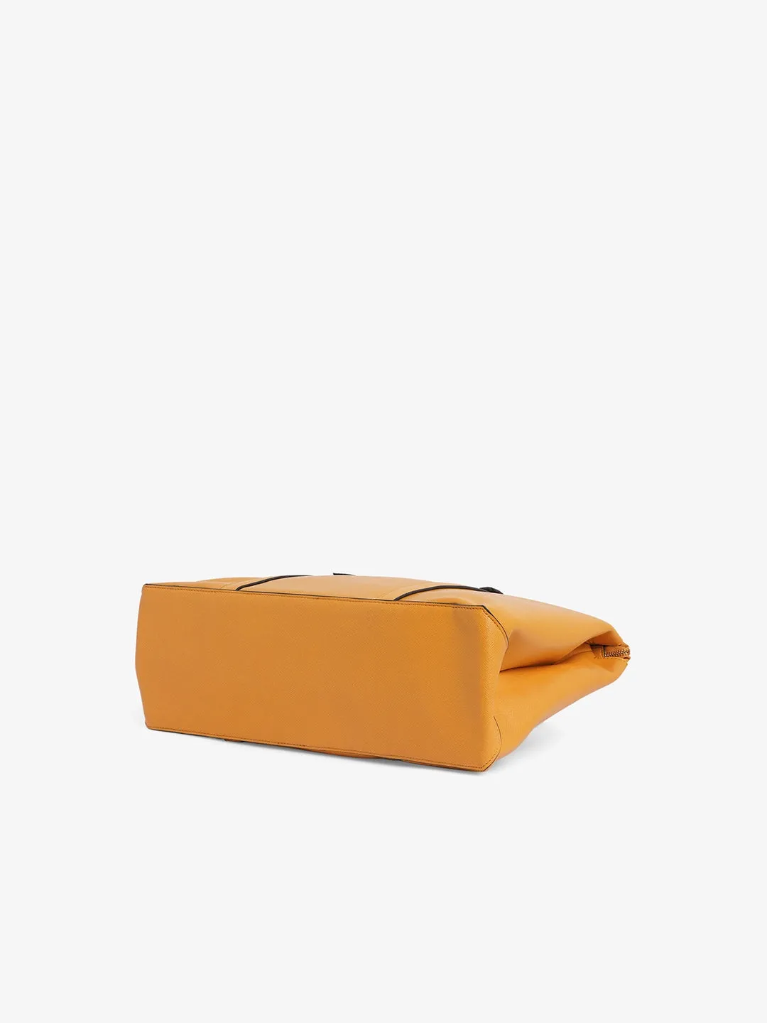 Caprese Roma Large Yellow Tote Bag