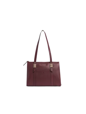 Caprese Roma Medium Red Tote Bag