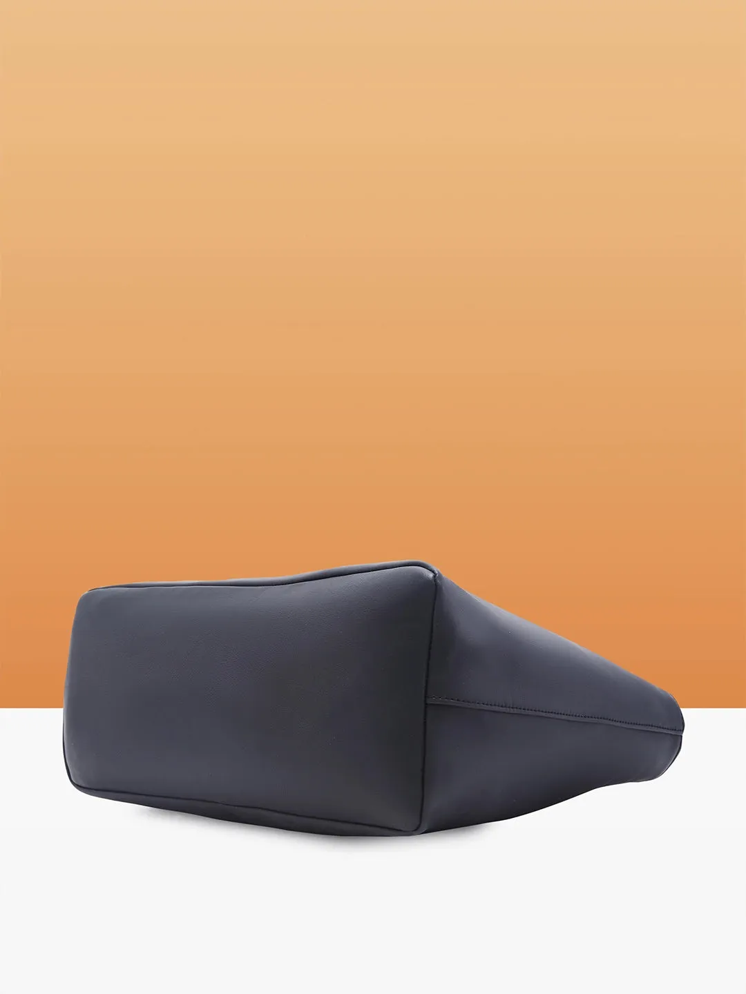 Caprese Romea Medium Black Tote Bag