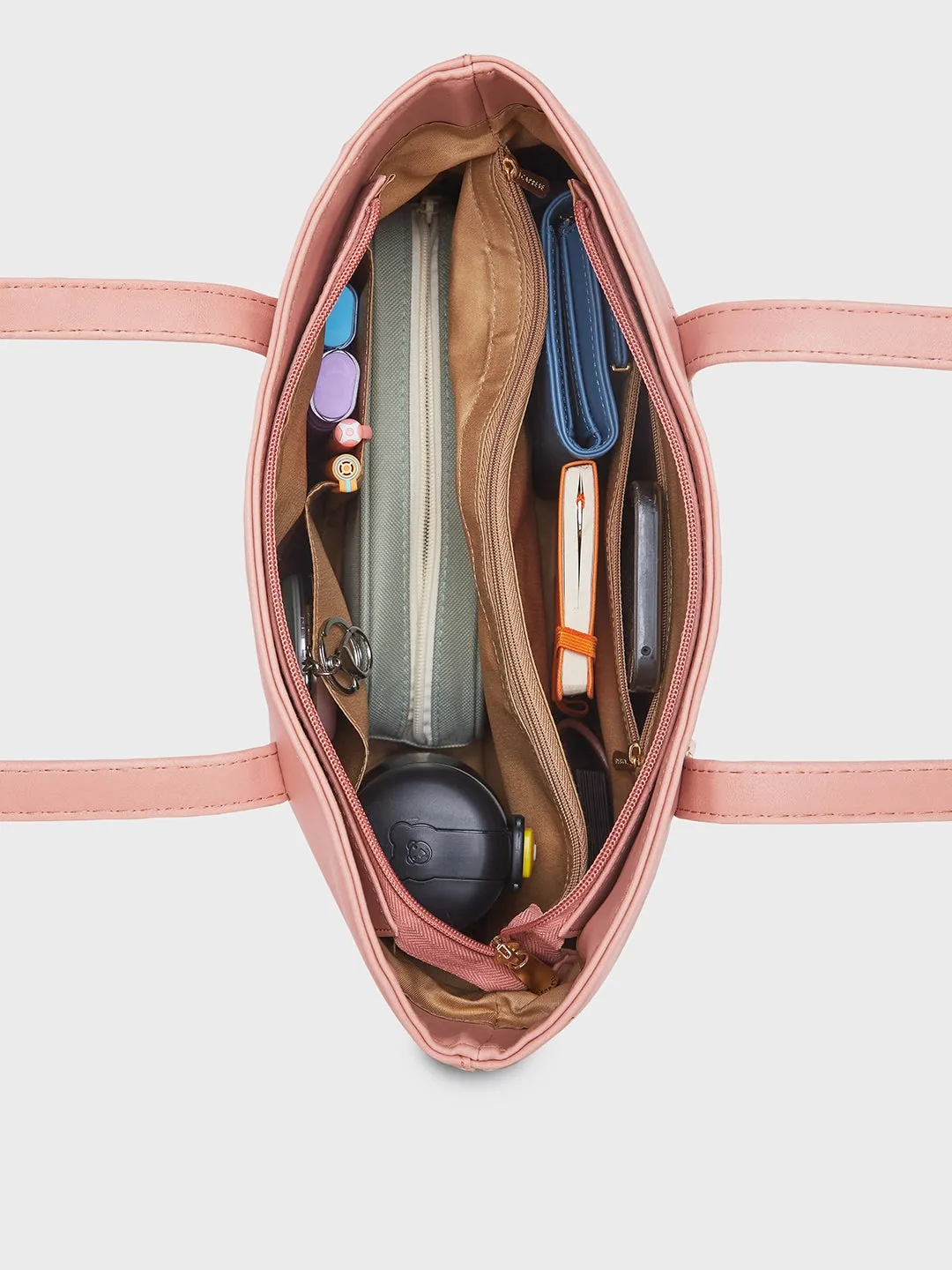 Caprese Romea Medium Blush Tote Bag