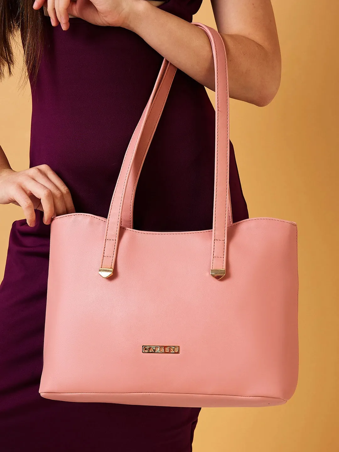 Caprese Romea Medium Blush Tote Bag
