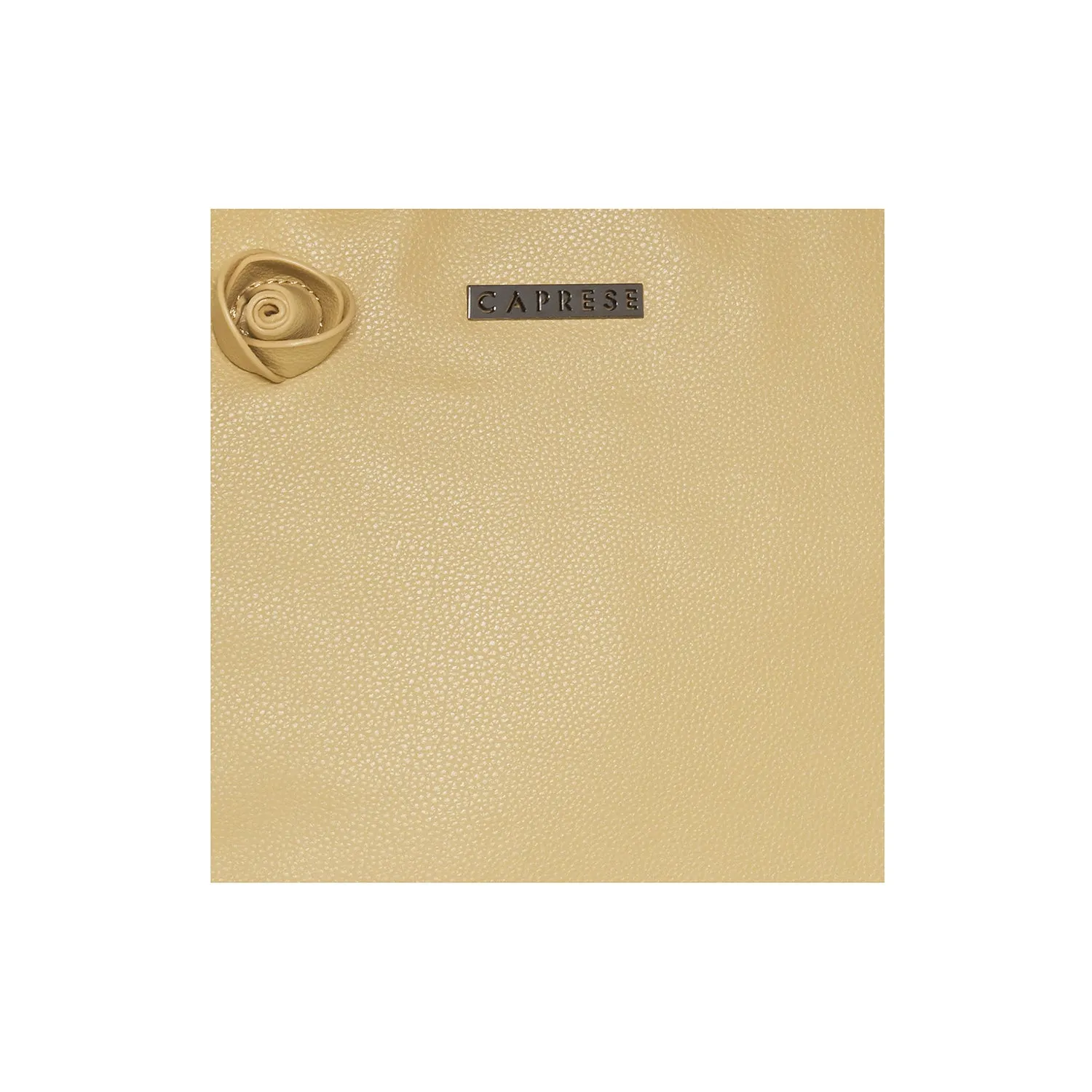 Caprese Rosamund Large Beige Satchel Bag