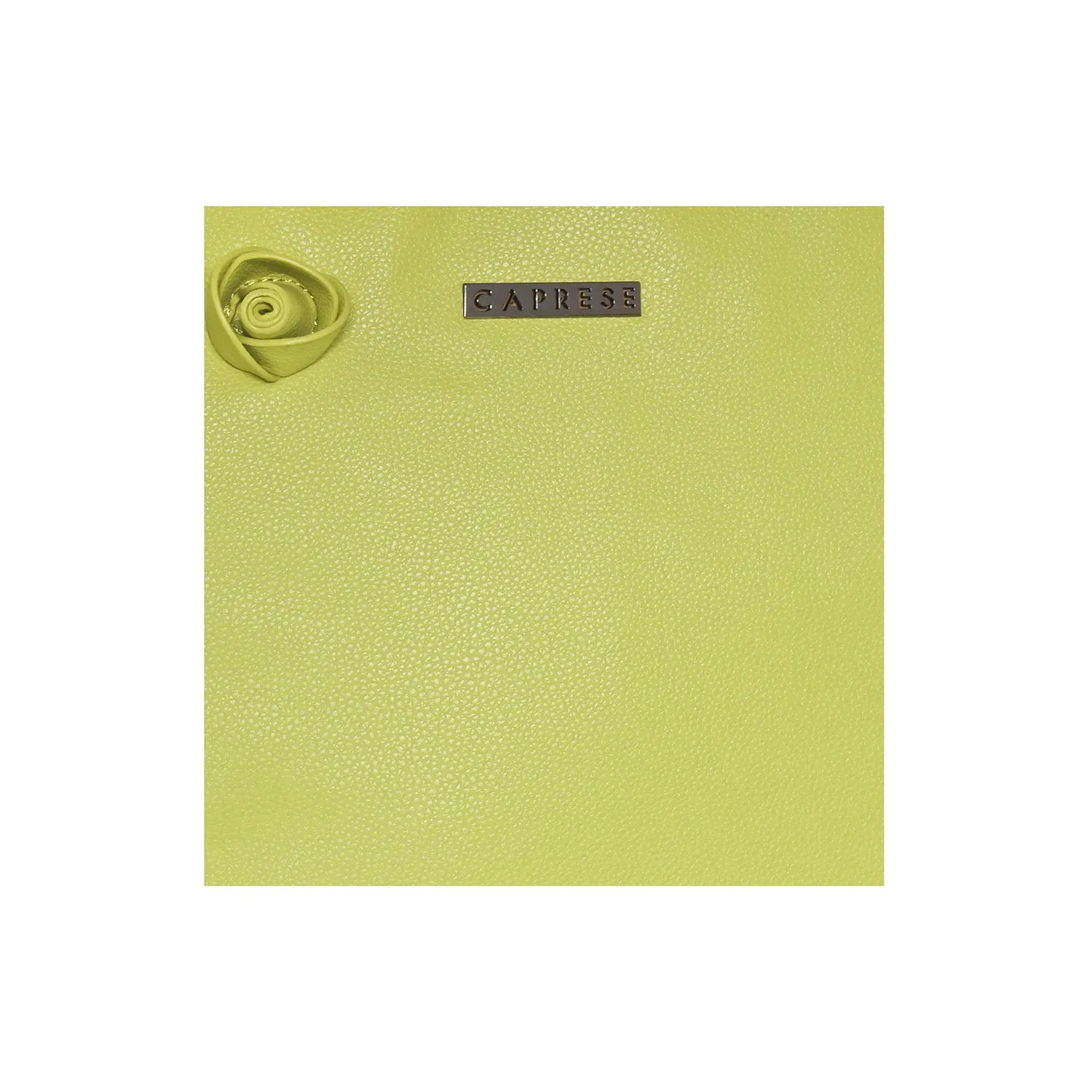 Caprese Rosamund Large Lime Satchel Bag