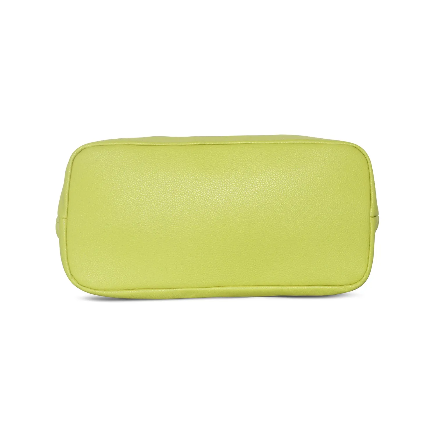 Caprese Rosamund Large Lime Satchel Bag