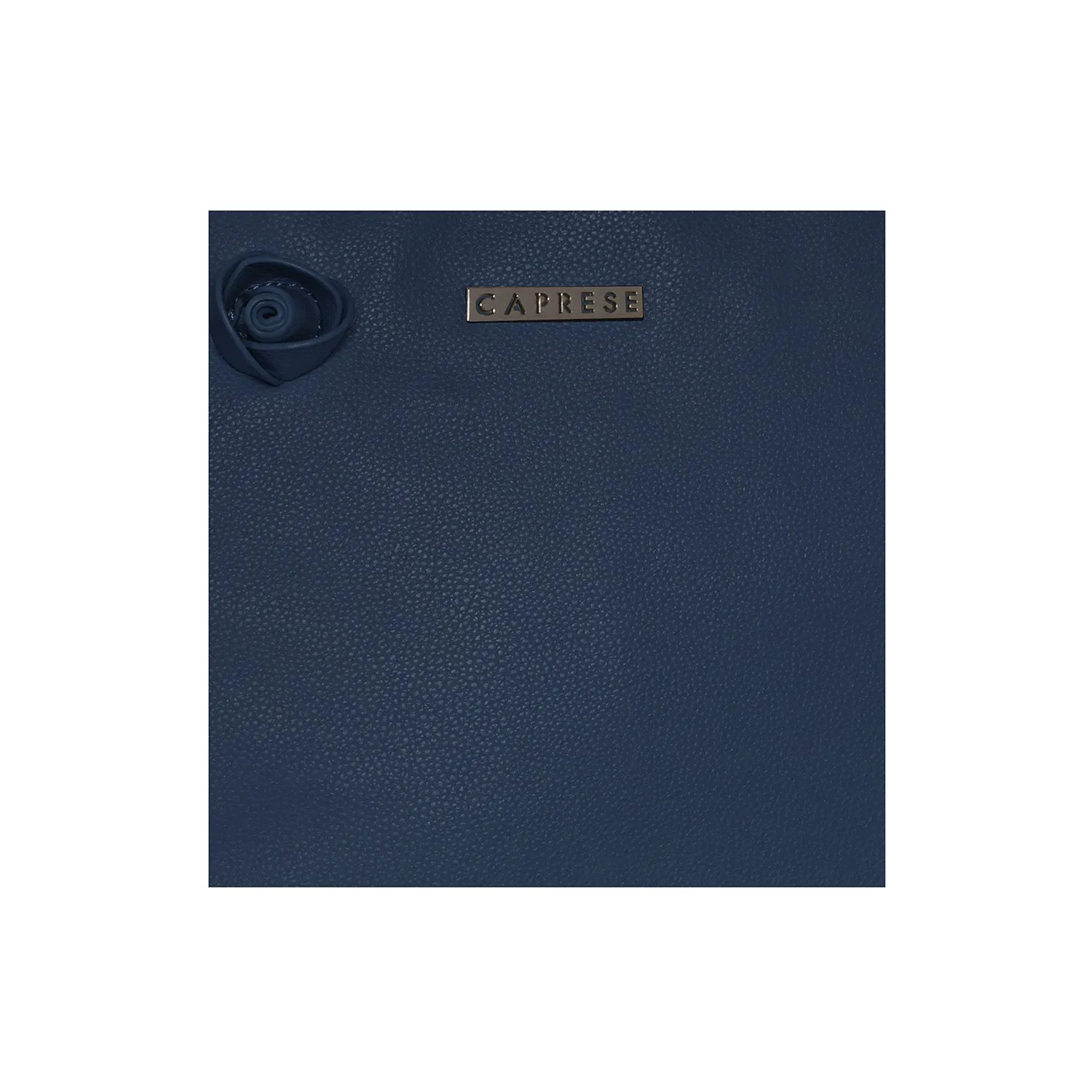 Caprese Rosamund Large Navy Satchel Bag