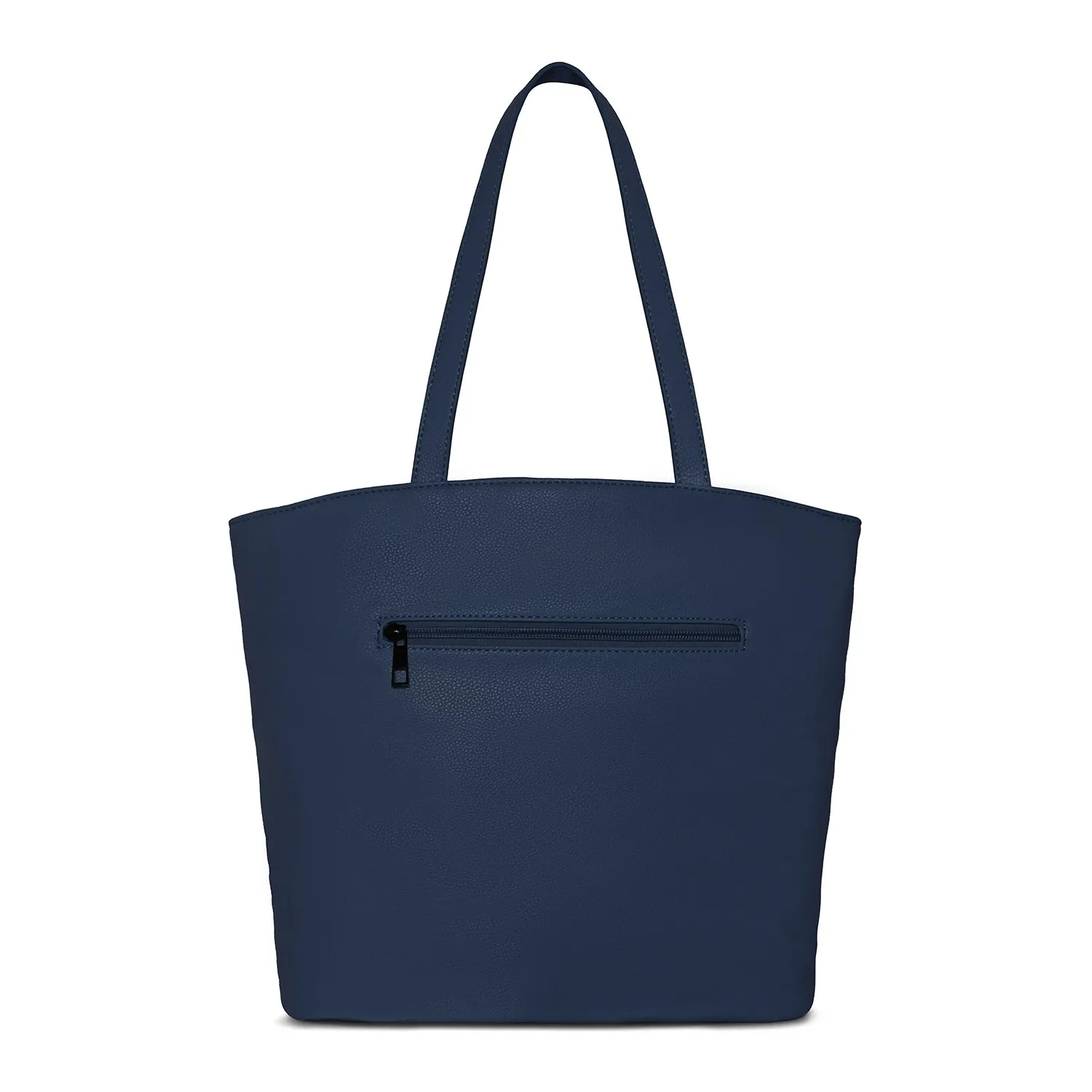 Caprese Rosamund Large Navy Satchel Bag