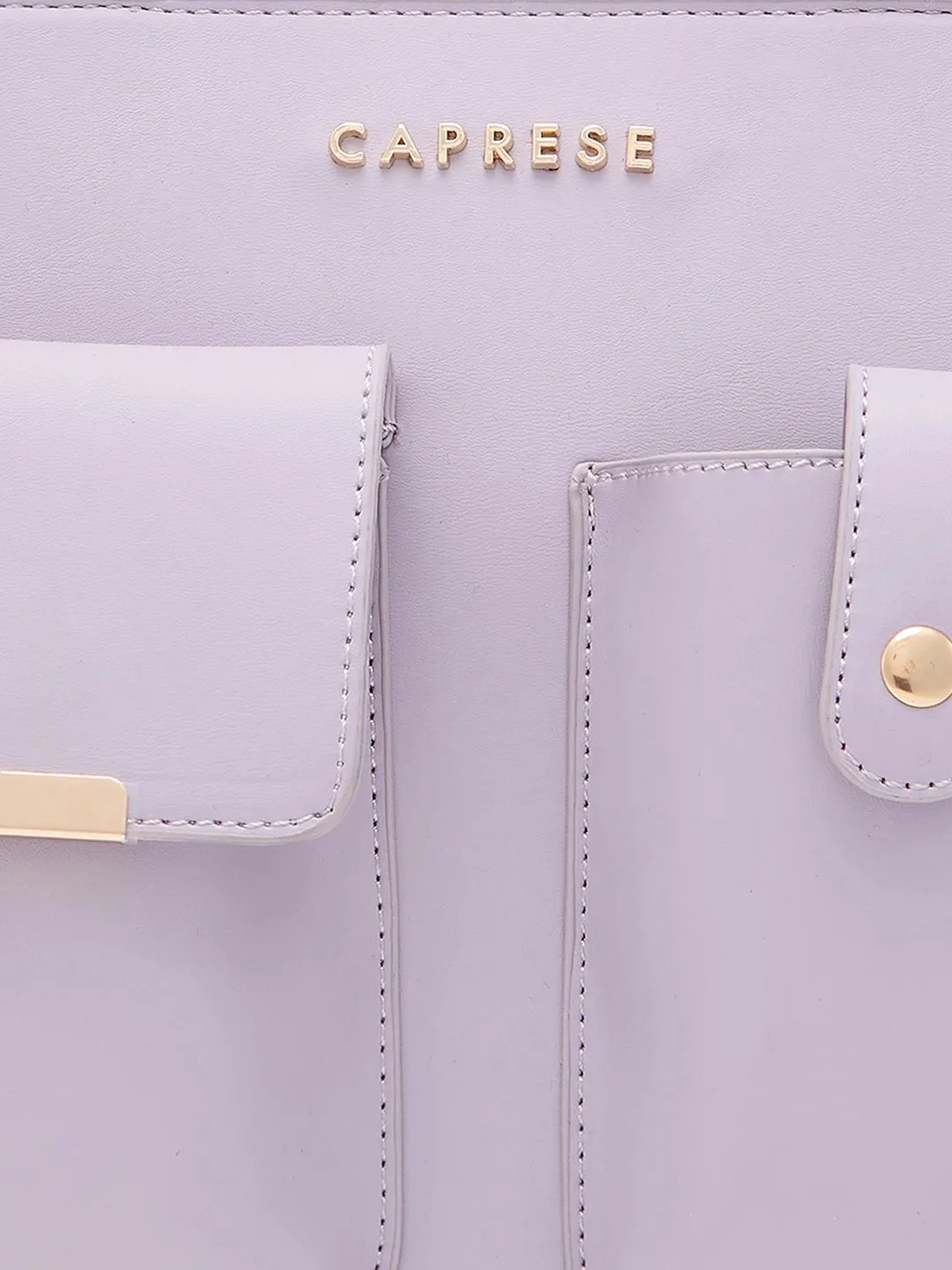 Caprese Roxena Medium Violet Tote Bag
