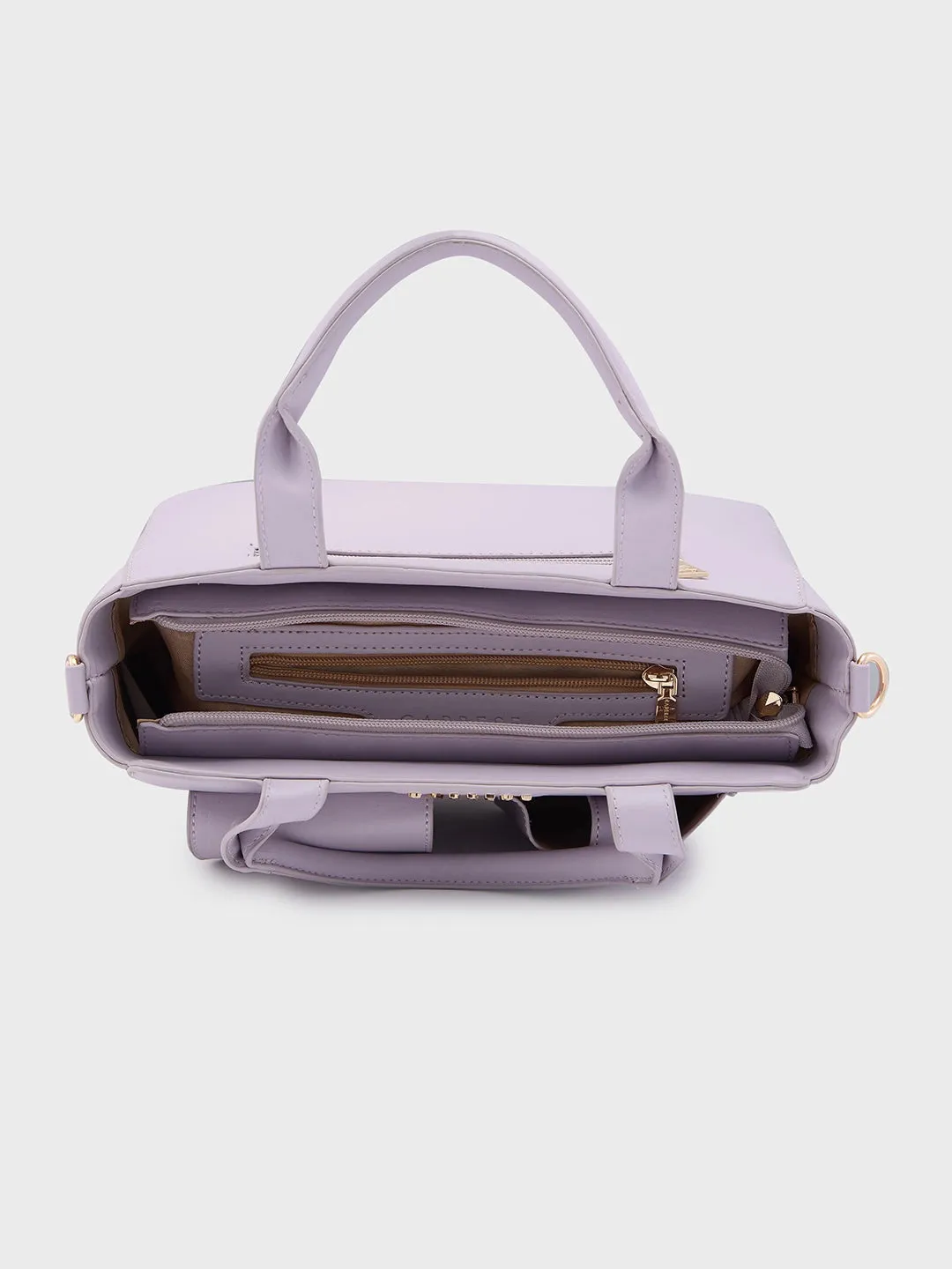 Caprese Roxena Medium Violet Tote Bag
