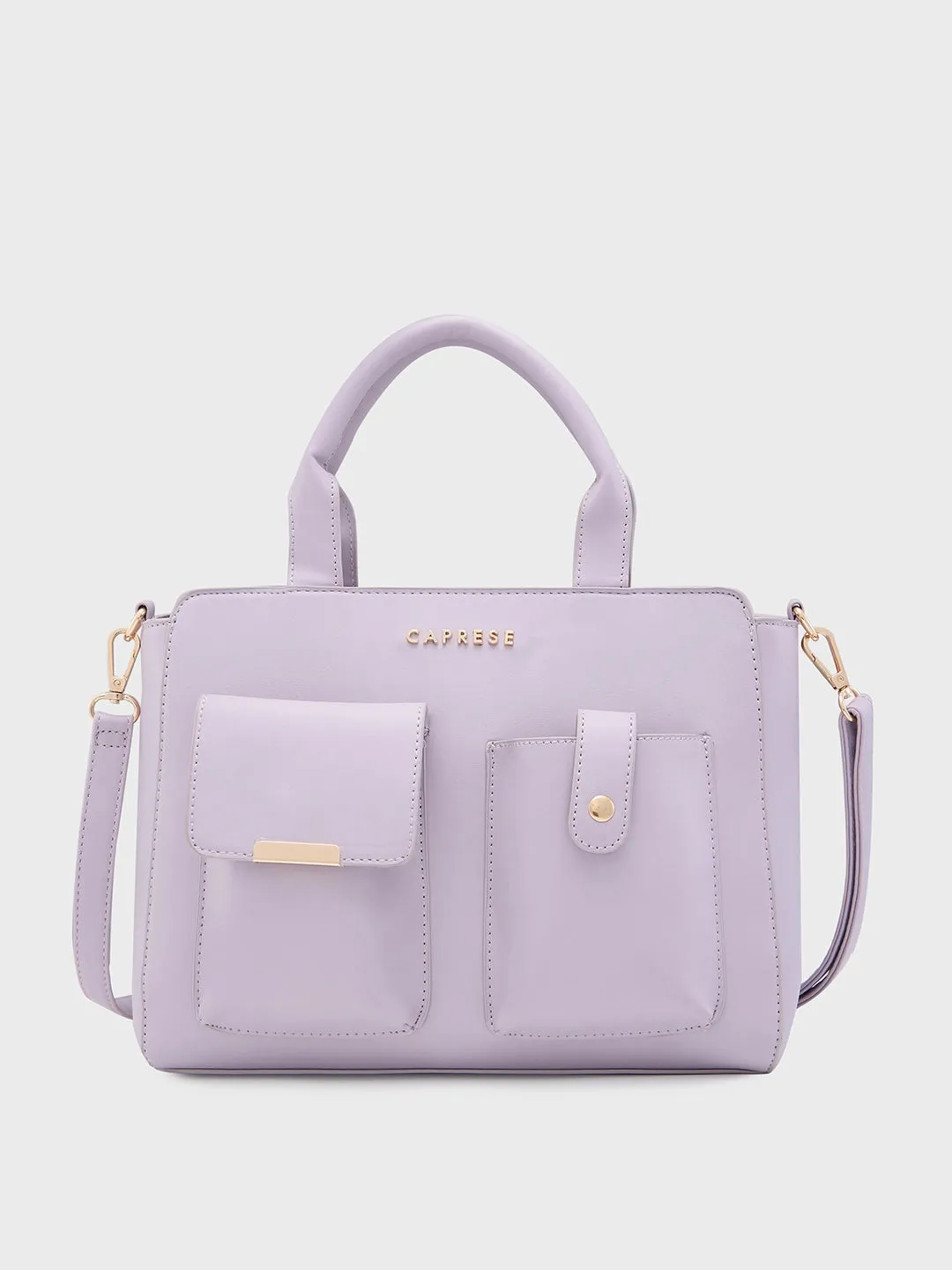 Caprese Roxena Medium Violet Tote Bag