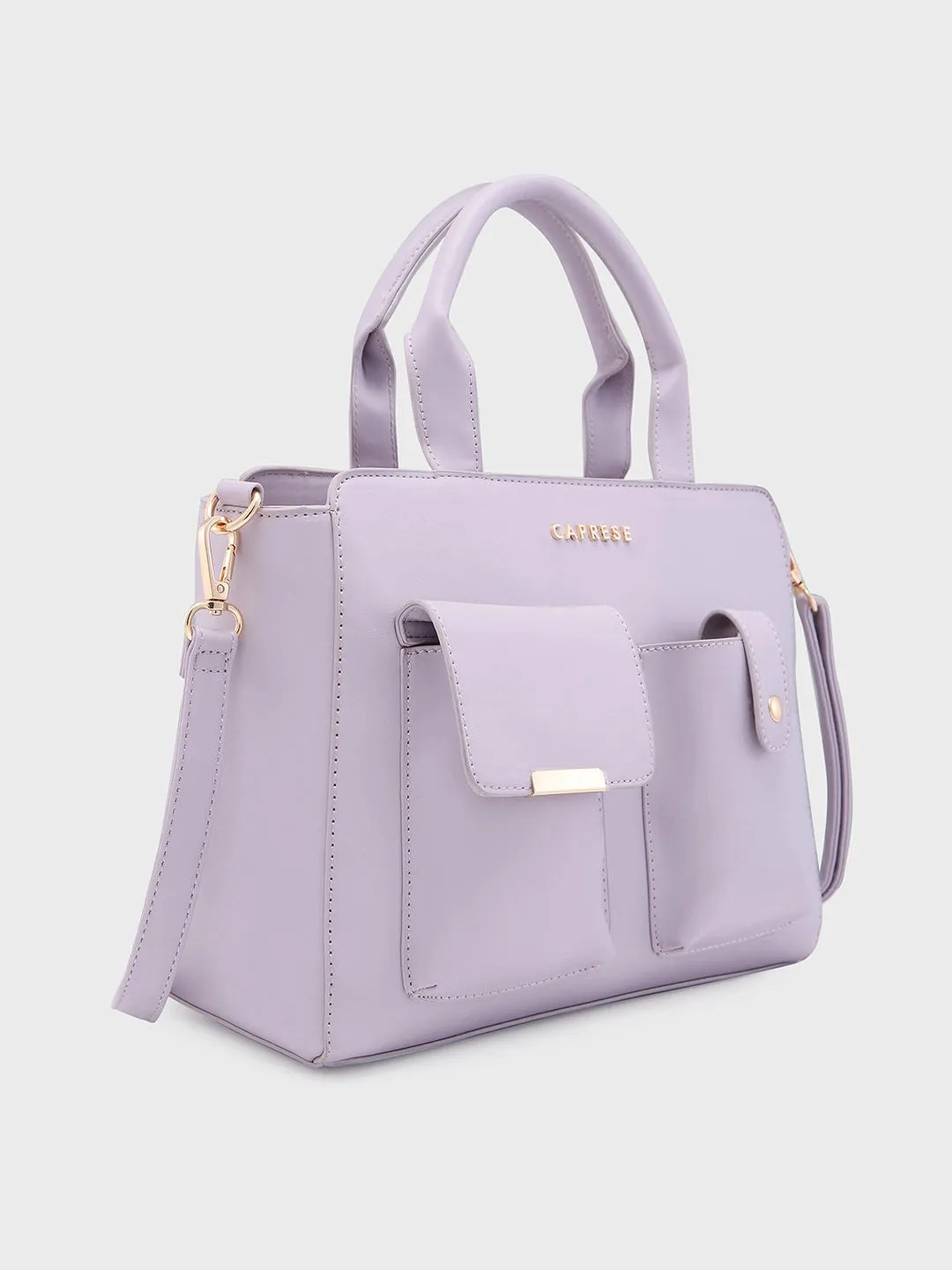 Caprese Roxena Medium Violet Tote Bag